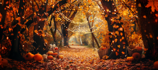 Autumn Pathway Backdrop