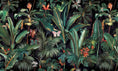 Load image into Gallery viewer, Butterflies in The Jungle Fence Wallpaper Garden Backdrop
