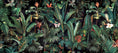 Load image into Gallery viewer, Butterflies in The Jungle Fence Wallpaper Garden Backdrop
