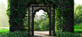 Charger l'image dans la visionneuse de la galerie, Trellis Moon Gate Garden Fence Wallpaper Garden Backdrop
